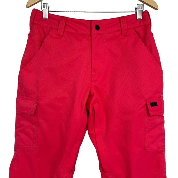 Vintage Y2K Empyre Snow Pants & Jacket Set Pink Purple Plaid Ski Snowboard Small - Picture 11 of 16